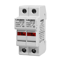 Разъединитель предохранителей 32A Leader PV0191-2P DC 1000V