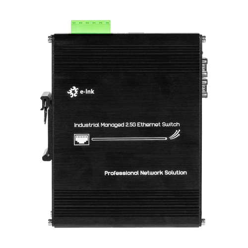PoE-комутатор 10-портовий керований L2+ LNK-IMC208-2.5GPM-SFP+ 2.5G з 8 портами PoE, 240W