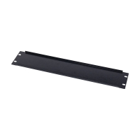 Панель/заглушка NVC-BP/2U Black для комутаційної шафи 19"
