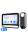 Комплект IP-відеодомофона з WiFi TVT TE-KT6101-001 Black: відеодомофон 7" TD-E2137-PE/TP/WF, відеопанель 2Mp TD-E3110-IC/PE/WF, кутовий кронштейн, монтажна коробка з козирком