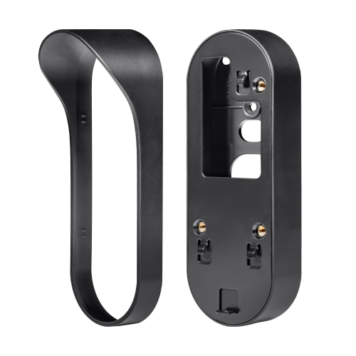 Комплект IP-відеодомофона з WiFi TVT TE-KT6101-001 Black: відеодомофон 7" TD-E2137-PE/TP/WF, відеопанель 2Mp TD-E3110-IC/PE/WF, кутовий кронштейн, монтажна коробка з козирком