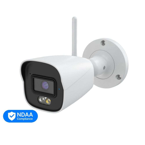 Комплект IP-видеонаблюдения на 2 камеры TVT IP-Video Kit 2x5Mp (B) WiFi: 2 цилиндрические 5Mp WiFi видеокамеры + 4-канальный 8Mp видеорегистратор