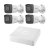 Комплект IP-відеонагляду на 4 камери Hikvision IP-Video Kit 4x2Mp (B): 4 циліндричні 2Mp відеокамери + 4-канальний 6Mp відеореєстратор