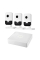 Комплект IP-видеонаблюдения на 3 камеры Hikvision IP-Video Kit 3x4Mp (C) Mic WiFi: 3 внутренние 4Mp Wi-Fi видеокамеры + 4-канальный 6Mp видеорегистрат