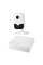 Комплект IP-видеонаблюдения на 1 камеру Hikvision IP-Video Kit 1x4Mp (C) Mic WiFi: 1 внутренняя 4Mp Wi-Fi видеокамера + 4-канальный 6Mp видеорегистратор