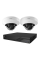 Комплект IP-видеонаблюдения на 2 камеры TVT IP-Video Kit 2x5Mp (D) WiFi: 2 купольные 5Mp WiFi видеокамеры + 4-канальный 8Mp видеорегистратор