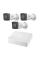 Комплект IP-видеонаблюдения на 3 камеры Hikvision IP-Video Kit 3x2Mp (B): 3 цилиндрические 2Mp видеокамеры + 4-канальный 6Mp видеорегистратор