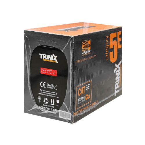 Кабель вита пара UTP CAT5E CU 0.51 PVC Indoor Trinix 305m