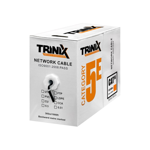Кабель вита пара FTP CAT5E CU 0.5 LSZH Indoor Trinix 305m