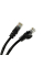 Патч-корд мережевий Trinix UTP, RJ-45, CAT.5 0.3m Black