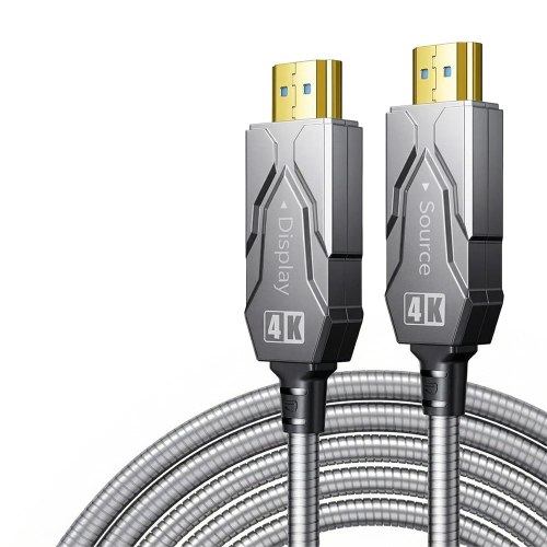 Кабель оптичний армований HDMI 2.0 100m Dtech DT-HF2100K