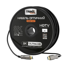 Кабель HDMI V2.1 оптичний 30м Trinix (AOC-HDMI8k-30m)