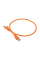 Патч-корд мережевий Trinix UTP, RJ-45, CAT.5 0.3m Orange