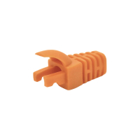 Чохол ізолюючий для роз'єму RJ-45 Cat.5/Cat.6, (N) ПВХ помаранчевий, 100 шт.