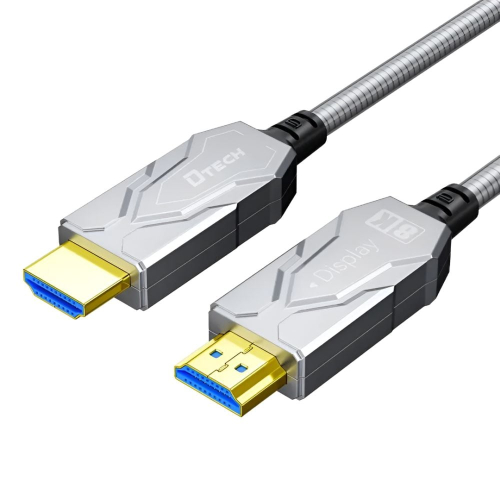 Кабель оптичний армований HDMI 2.1 100m Dtech DT-HF8100K
