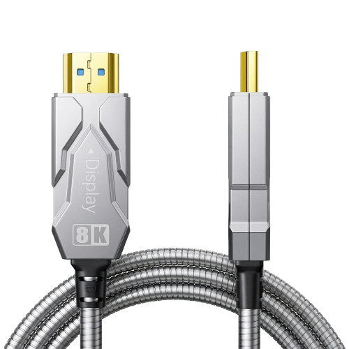 Кабель оптичний армований HDMI 2.1 100m Dtech DT-HF8100K