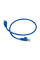Патч-корд мережевий Trinix UTP, RJ-45, CAT.5 1m Blue