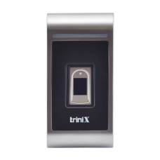 Біометричний антивандальний термінал з WiFi Trinix TRR-1102MFI(WF) зі зчитувачем відбитків пальців і карт Mifare