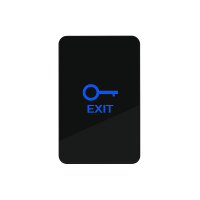 Кнопка виходу сенсорна накладна Trinix ART-901 Black