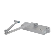 Дверний доводчик Dortec DT-516H Silver з фіксацією дверей у відчиненому положенні