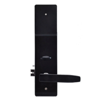 Замок електромеханічний автономний Trinix TRL-5102BT Black Left з Bluetooth і зчитувачем Mifare