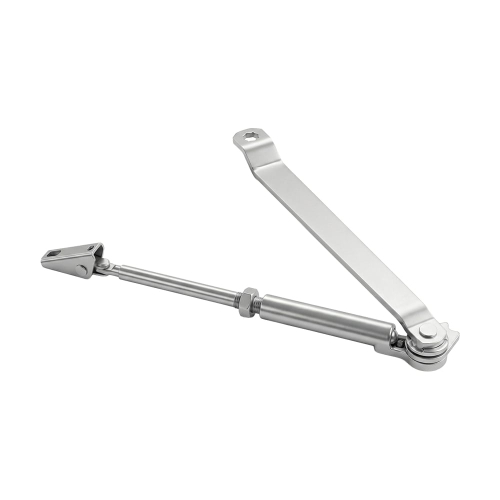 Дверний доводчик Dortec DT-65HA Silver 85-120кг з фіксацією дверей