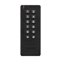 Клавіатура бездротова зі зчитувачем EM-Marine Trinix TRK-2201WR Black