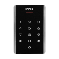 Клавіатура з контролером і зчитувачем EM-Marine Trinix TRK-200EI