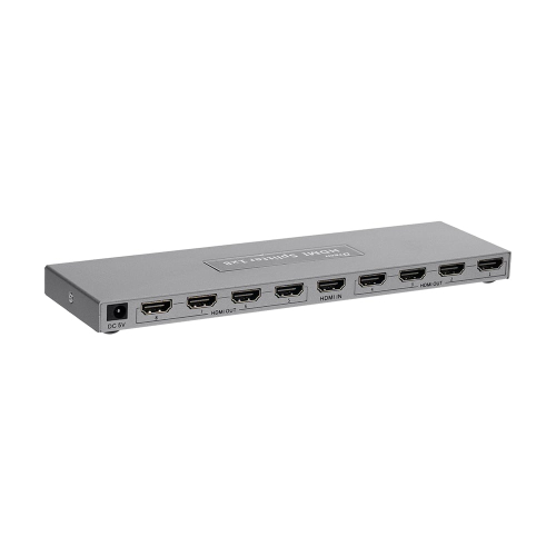 Разветвитель видеосигнала HDMI 1x8 4K Dtech DT-7148B(MS)
