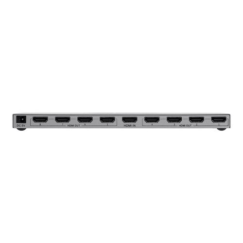 Разветвитель видеосигнала HDMI 1x8 4K Dtech DT-7148B(MS)