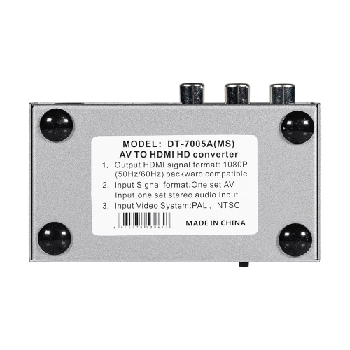 Конвертер відеосигналу AV-HDMI Dtech DT-7005A