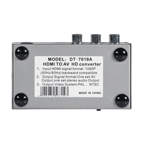 Конвертер відеосигналу HDMI-AV Dtech DT-7019A