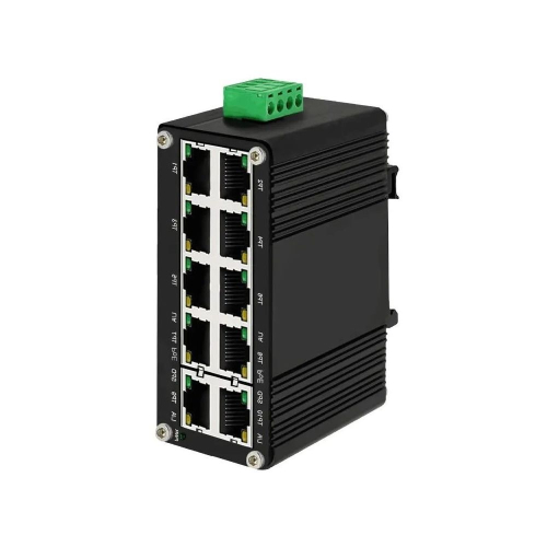 PoE-комутатор 10-портовий E-LINK LNK-IMC010GP з 8 портами PoE
