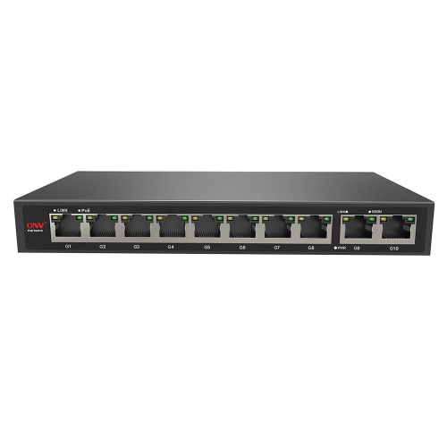 PoE-комутатор 10-портовий гігабітний ONV-POE33108P