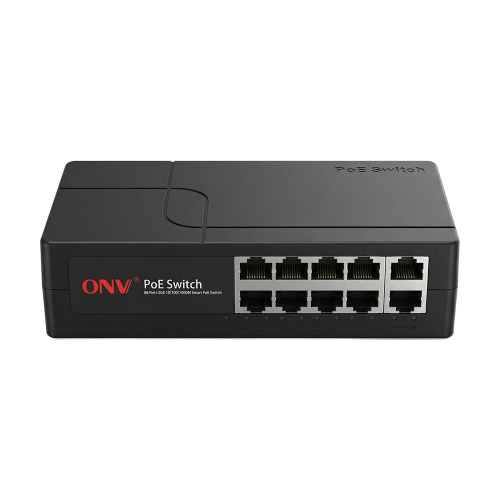 PoE-комутатор некерований 10-портовий ONV ONV-H1108PGBES з 8 портами PoE