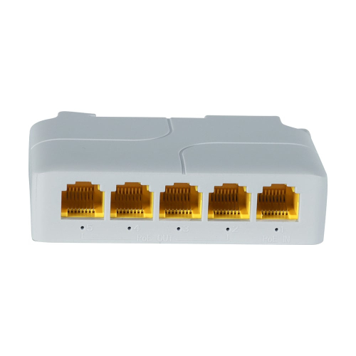 PoE-расширитель на DIN-рейку NVC-POE 4/1000 DIN