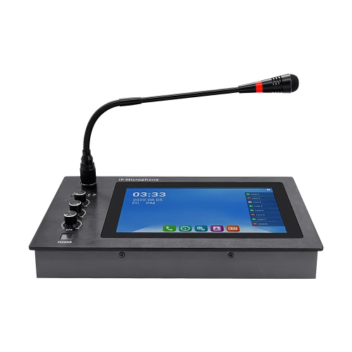 Микрофон SIP-IP пейджинговый Tonmind SIP-M20 со встроенным динамиком