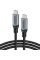 Кабель Choetech ХСС-1002 Black USB-C to USB-C PD100W 1.8m