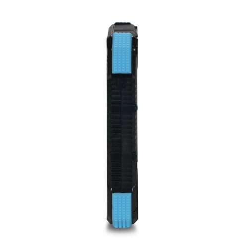 Повербанк з сонячною панеллю 20000mAh Power Bank Kraft TPB-1820SLP Blue бездротова зарядка 18W QC2.0 LED-ліхтар