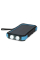 Повербанк з сонячною панеллю 20000mAh Power Bank Kraft TPB-1820SLP Blue бездротова зарядка 18W QC2.0 LED-ліхтар