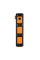 Повербанк з сонячною панеллю 30000mAh Power Bank Kraft KPB-U1930HCSL Orange ліхтар, динамогенератор