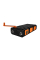Повербанк з сонячною панеллю 30000mAh Power Bank Kraft KPB-U1930HCSL Orange ліхтар, динамогенератор