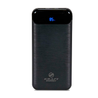 Повербанк 10000mAh Power Bank Kraft TPB-2010 Black 22.5W QC3.0