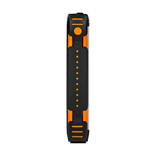 Повербанк з сонячною панеллю 30000mAh Power Bank Kraft KPB-U1830FCSL Orange 18W QC2.0 LED-ліхтар