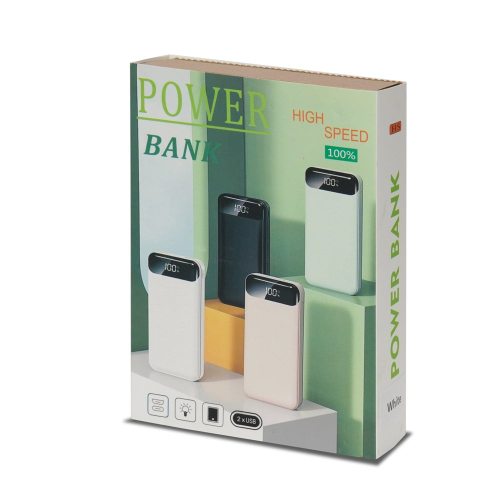 Повербанк 20000mAh Power Bank Kraft TPB-2020 Pink 22.5W QC3.0