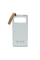 Повербанк 30000mAh Power Bank Kraft TPB-2330 White 22.5W QC3.0 LED-ліхтар