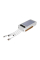 Повербанк 20000mAh Power Bank Kraft KPB-1120L White LED-ліхтар