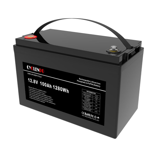Комплект резервного питание 640W 1280Wh: инвертор з функцией ДБЖ Kraft KRF-AVR800VA/640W-12V + аккумуляторная батарея LiFePO4 12.8V 100Ah Cyclen