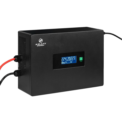 Високочастотний інвертор 600VA/600W Kraft KRF-SAVR600VA/600W-12V