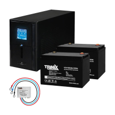 Комплект резервного живлення Kraft PSW1000VA/800W(LCD)24V UPS + батарея 2540 Вт*г